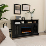 23" Infrared Quartz Fireplace Insert 1500W Electric Fireplace Heater with Remote Control & 6 Flame Modes