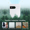 32 Pint Home Basement Dehumidifier 2,500 Sq. Ft Portable Quiet Air Dehumidifier with Sleep Mode & 3-Color Indicator Light
