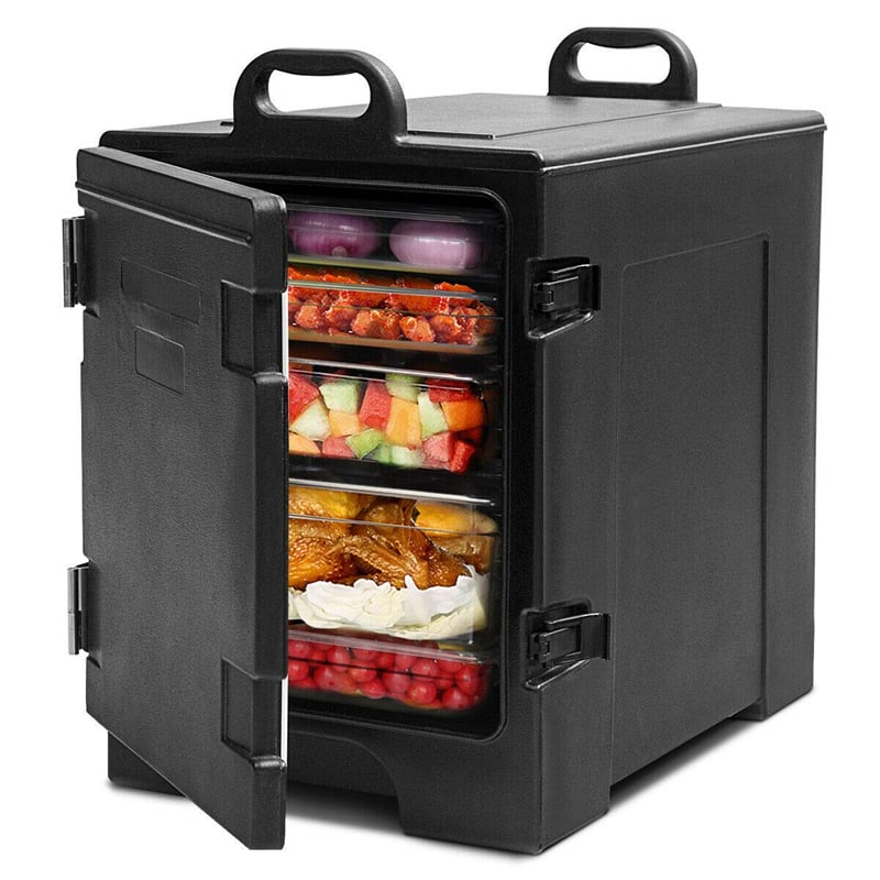 81 Quart Capacity End-Loading Insulated Food Pan Carrier