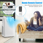 11,500 BTU Dual Hose Portable Air Conditioner 3-in-1 AC Unit Dehumidifier Fan with Remote Control Window Installation Kit