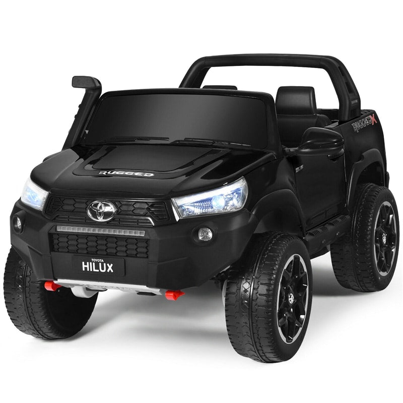 2x12V Toyota Hilux Kids Ride On Truck Car 2-Seater 4WD Car with Remote Control