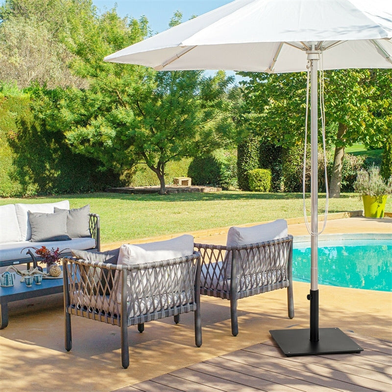 Square Patio Umbrella Base Stand Umbrella Accessories Bestoutdor