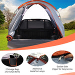2-Person Pickup Truck Tent 5’-5.2’ Portable Truck Bed Tent with Removable Rainfly & Carrying Bag