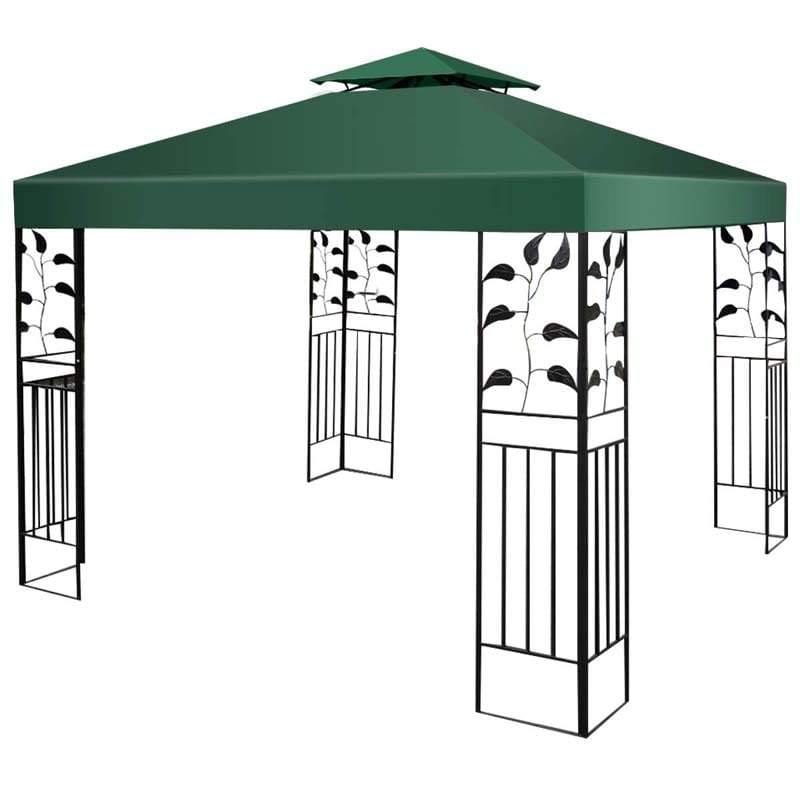 10' x 10' 2-Tier Patio Canopy Top Replacement Cover - Bestoutdor