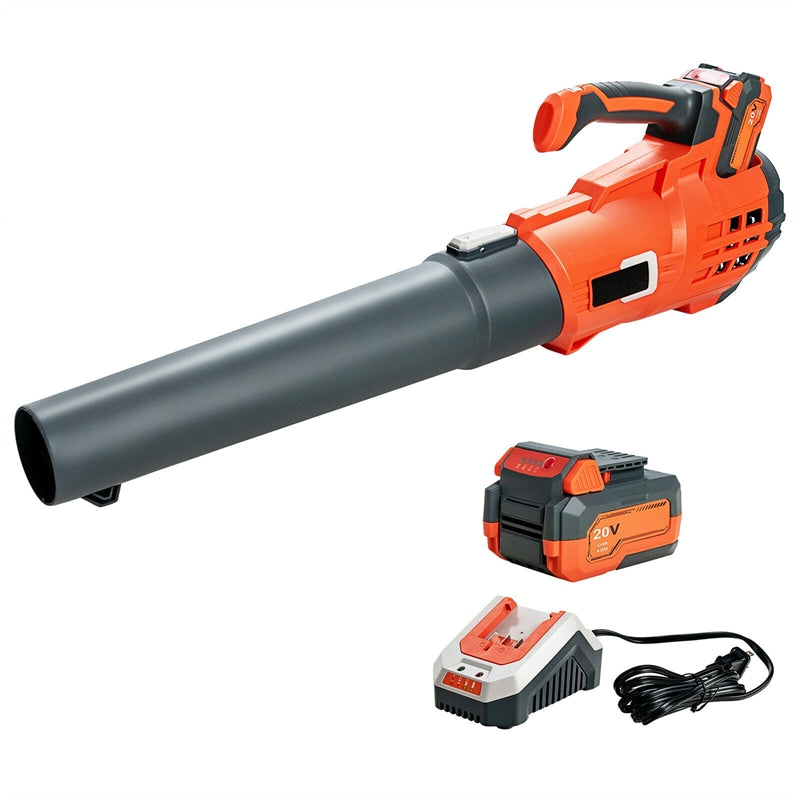 Electric Leaf Blower, Cordless Leaf Blower with Battery and