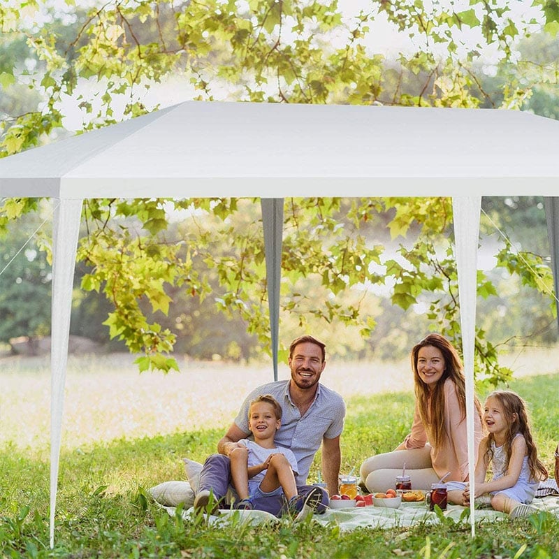 10' x 20' Outdoor Wedding Party Event Tent Waterproof Canopy Tent with Tent Peg & Wind Rope