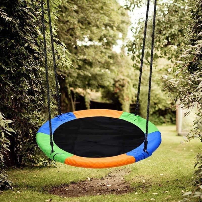 40 Flying Saucer Tree Swing Indoor Outdoor Playset for Kids Bestoutdor