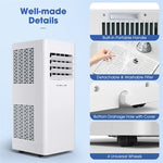 10000 BTU 3-in-1 Portable Air Conditioner with Cooling Fan Dehumidifier Function & Remote Control
