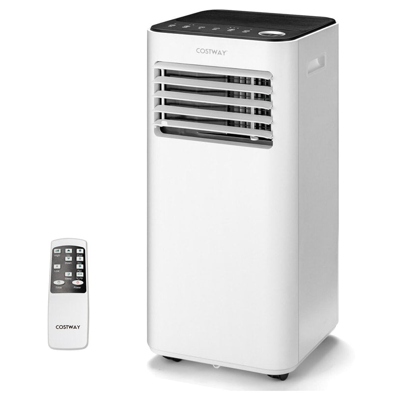 10000 BTU Portable Air Conditioner 3-in-1 Quiet Air Cooler with Fan, Dehumidifier, Sleep Mode & Remote Control