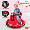 Toddler Bumper Car 12V Battery Powered Kids Electric Ride On Bumper Car Toy with Remote Control, Dual Joystick & Flashing LED Lights