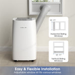 14000 BTU 3-in-1 Portable Air Conditioner with Cooling Fan Dehumidifier Function & Remote Control