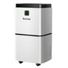 1500 Sq. Ft 24 Pints Portable Dehumidifier for Medium to Large Rooms Basements with 3-Color Indicator Lights & 4 Wheels