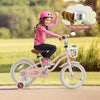 16" Kids Bike Toddler Bicycle Girls Boys Bike for 3-8 Years Old with Training Wheels Adjustable Seat Removable Basket