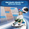 24V Electric Drifting Go Kart Kids Ride On Drift Car with 360° Spin, Wireless Connection, Radio, 3 Flags, Racing Karts for Toddlers Aged 3+