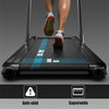 2 in 1 Electric Folding Treadmill 2.25HP Superfit Under Desk Treadmill with LED Display, Remote Control & APP Control