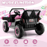 2-Seater Kids Ride On UTV 12V Electric Truck Power Wheels Car with Remote Control