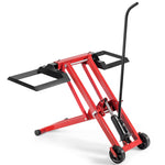 500 lb Capacity Lawn Mower Lift with Hydraulic Jack for Tractors & Zero Turn Riding Lawn Mower