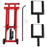 500 lb Capacity Lawn Mower Lift with Hydraulic Jack for Tractors & Zero Turn Riding Lawn Mower