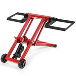 Lawn Mower Lift 500 lb Capacity with Hydraulic Jack for Tractors & Zero Turn Riding Lawn Mower