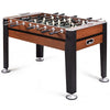 54” Foosball Table Soccer Game Table Competition Sized Football Arcade Table for Adults Kids with 2 Balls
