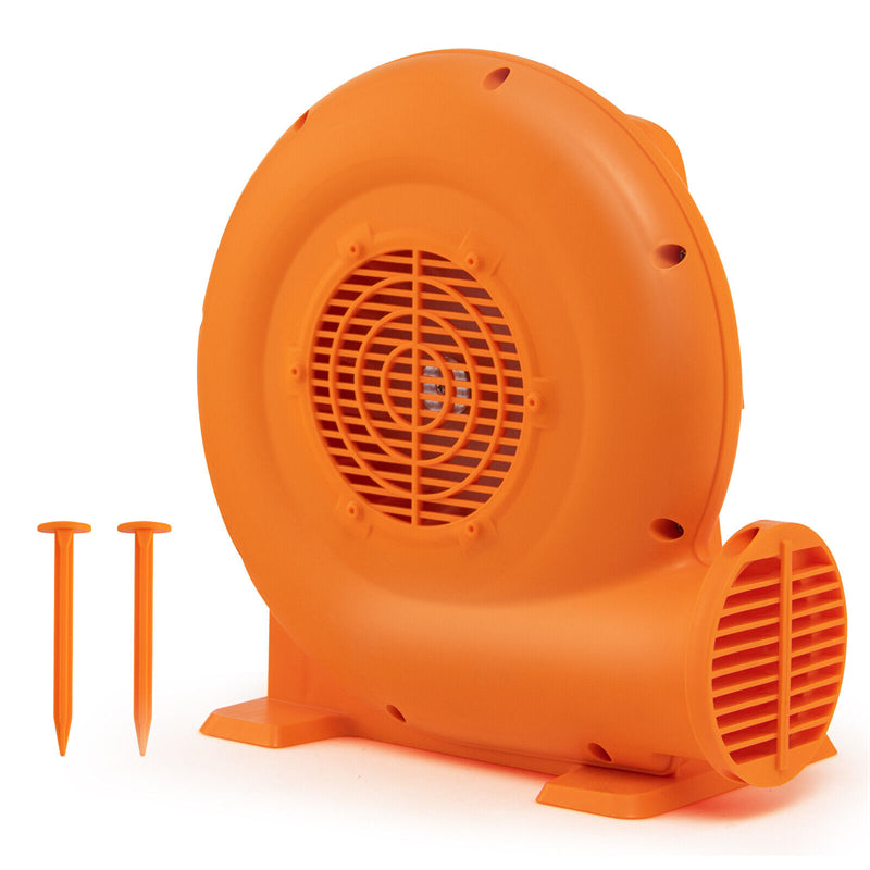 550 Watts Air Blower for Inflatable, 0.7HP Bounce House Blower with 25FT Wire GFCI Plug & Stakes