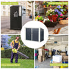 6 x 3FT Horizontal Storage Shed Multifunctional Storage Cabinet Metal Garbage Can Enclosure for Garden Yard
