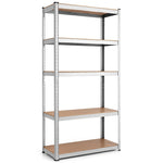 72" Heavy Duty Shelving Unit 5-Tier Adjustable Garage Storage Shelves 2925LBS Open Display Rack For Home Office Dormitory