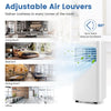 8000 BTU Portable Air Conditioner 3-in-1 AC Unit Dehumidifier & Fan with Remote Control & Window Installation Kit