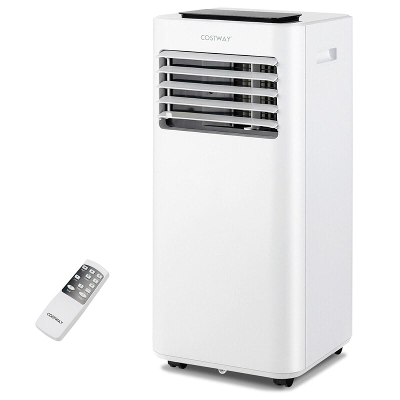 8000 BTU Portable Air Conditioner 3-in-1 AC Unit Fan Dehumidifier with Remote Control & Window Kit