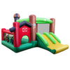 Farm Themed Inflatable Castle Indoor Outdoor Kids Bouncy House with Double Slides without Blower