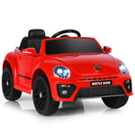 Kids Ride On Car 12V Licensed Volkswagen Beetle Battery Powered Electric Vehicle with Remote Control