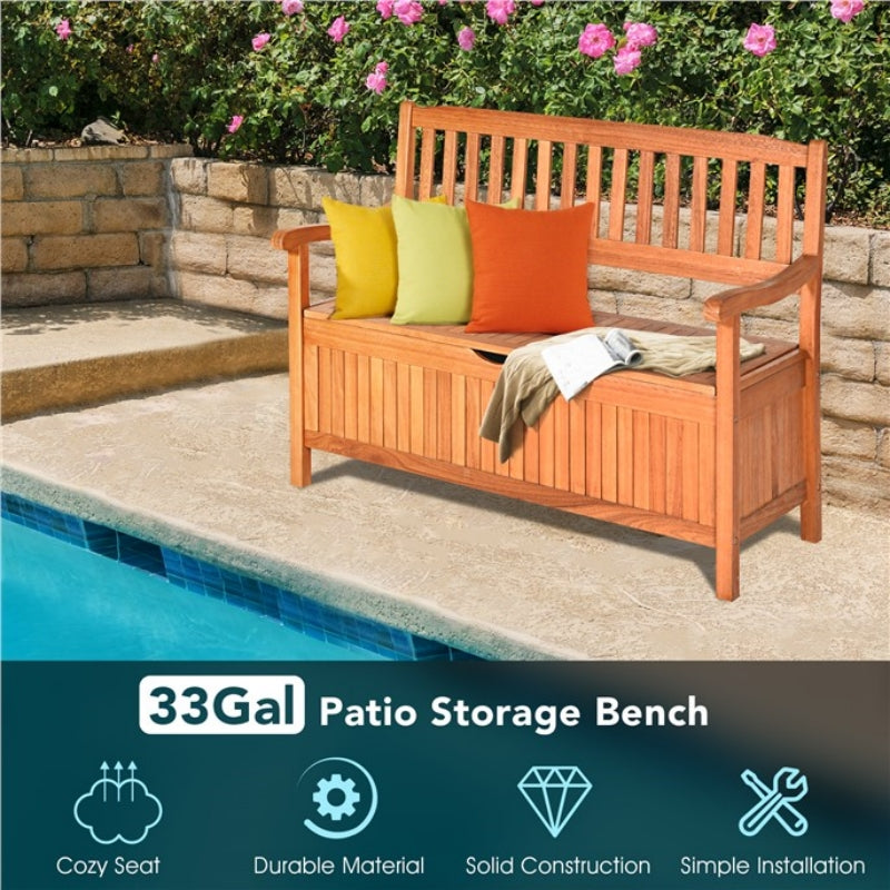 Patio Storage Bench