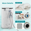 Full Automatic Portable Washing Machine 7.7lbs Capacity Compact Washer Spin Dryer Combo with Drain Pump