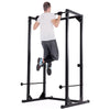 Heavy Duty Adjustable Power Rack Strength Training Power Cage Multifunctional Fitness Squat Rack Dumbbell Rack for Home Gym