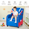 Kids Recliner Chair Adjustable Gaming Recliner Ergonomic Leather Sofa with Lumbar Support & Side Pockets