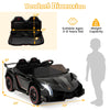 Kids Ride on Car 12V Licensed Lamborghini Battery Powered 4WD Sports Car Electric Vehicle with Remote Control & LED Lights