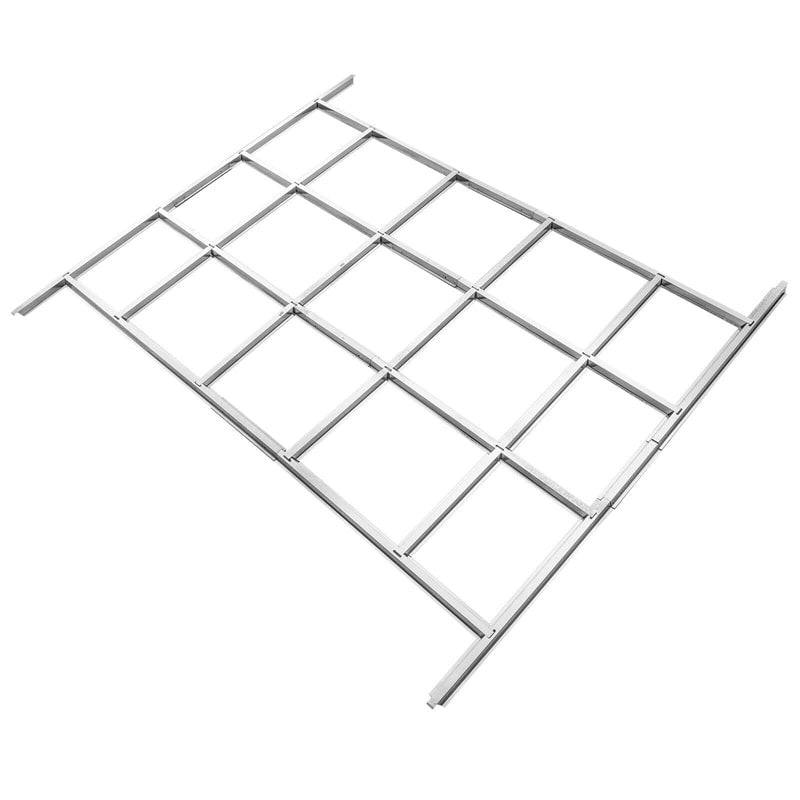 Steel Floor Base Rust-resistant Foundation Kit for 10’ x 7.7’ x 6.4’ Storage Shed