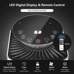 10000 BTU 4-in-1 Portable Air Conditioner with Dehumidifier, Remote, 24H Timer, Window Kit, Cools 350 Sq.Ft for Living Room, Bedroom, Office
