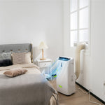 12000 BTU Portable Air Conditioner 4-in-1 Oscillation Air Cooler with WiFi Smart App Control & LED Display