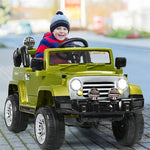 Kids Ride on Truck 12V Battery Powered Car with 2 Motors,  Remote Control & LED Lights MP3