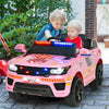 Kids Ride On Police Car 12V Battery Powered Electric Vehicle with Remote Control