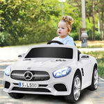 12V Mercedes-Benz SL500 Kids Electric Ride On Police Car with Remote Control