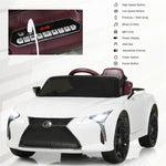 12V Battery Powered Kids Ride on Car Lexus LC500 Licensed Electric Vehicle with Remote Control & LED Lights