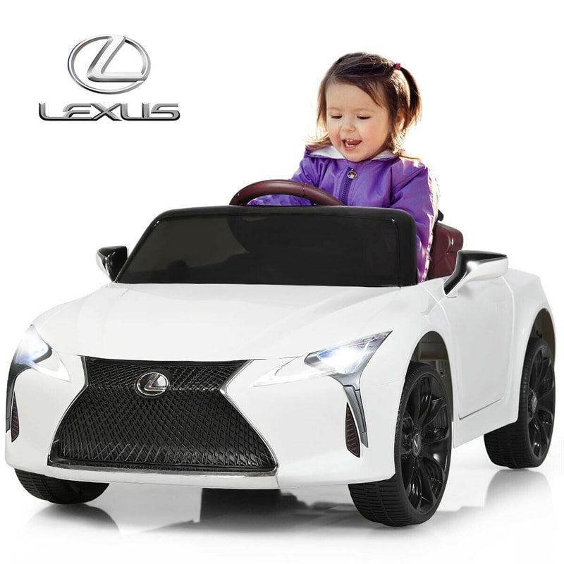 12V Battery Powered Kids Ride on Car Lexus LC500 Licensed Electric Vehicle with Remote Control & LED Lights
