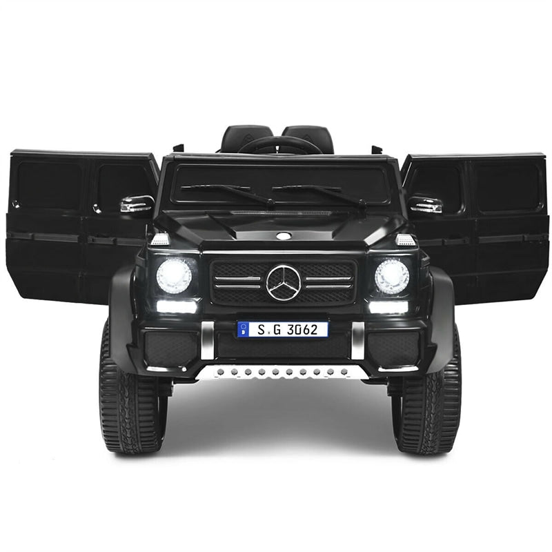 12V Battery Kids Ride On Truck Licensed Mercedes-Benz G650S Electric Car with Remote Control & Storage Box
