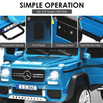 Kids Ride On Truck Car Licensed Mercedes-Benz G650S 12V Battery Powered Electric Vehicle with Remote Control & Storage Box