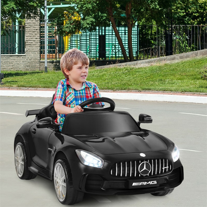 Kids Ride On Car 12V Mercedes Benz GTR Battery Powered Electric Vehicle with Remote Control