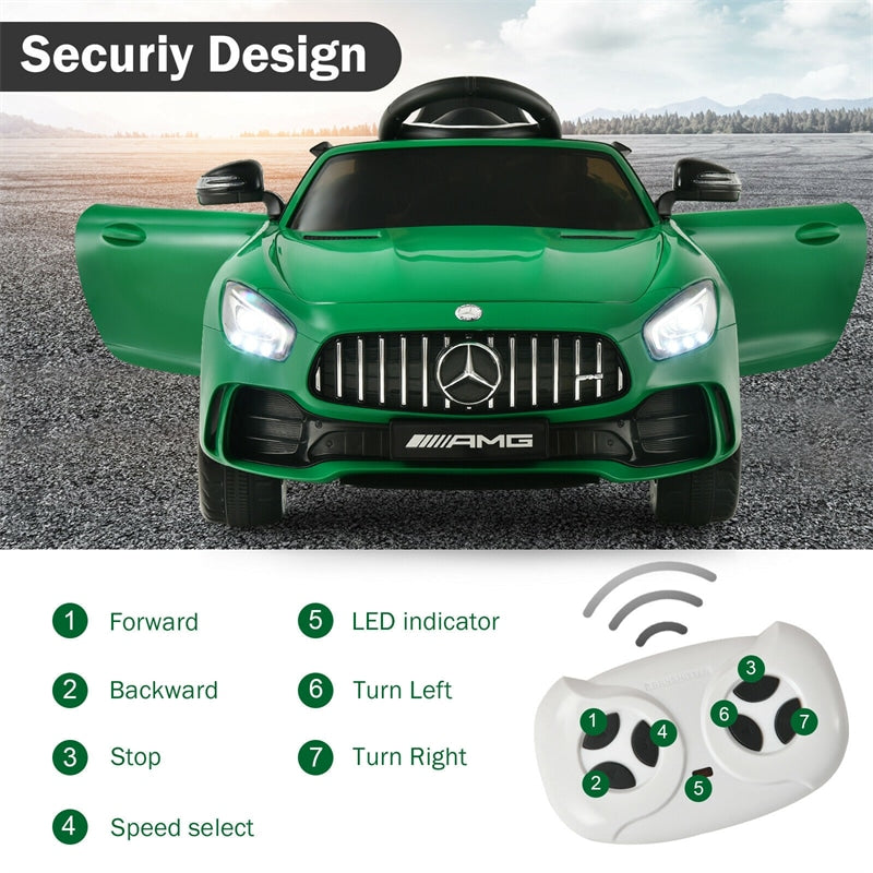 12V Mercedes Benz GTR Kids Ride On Car Battery Powered Electric Vechicle with Remote Control