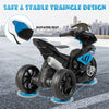Kids Ride on Motorcycle 12V Battery Powered 3 Wheel Motorcycle Toy with Headlight Music