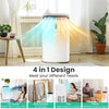 14000 BTU Portable Air Conditioner 4-in-1 Air Cooler Dehumidifier Heater Fan with Remote & WiFi Smart App Control